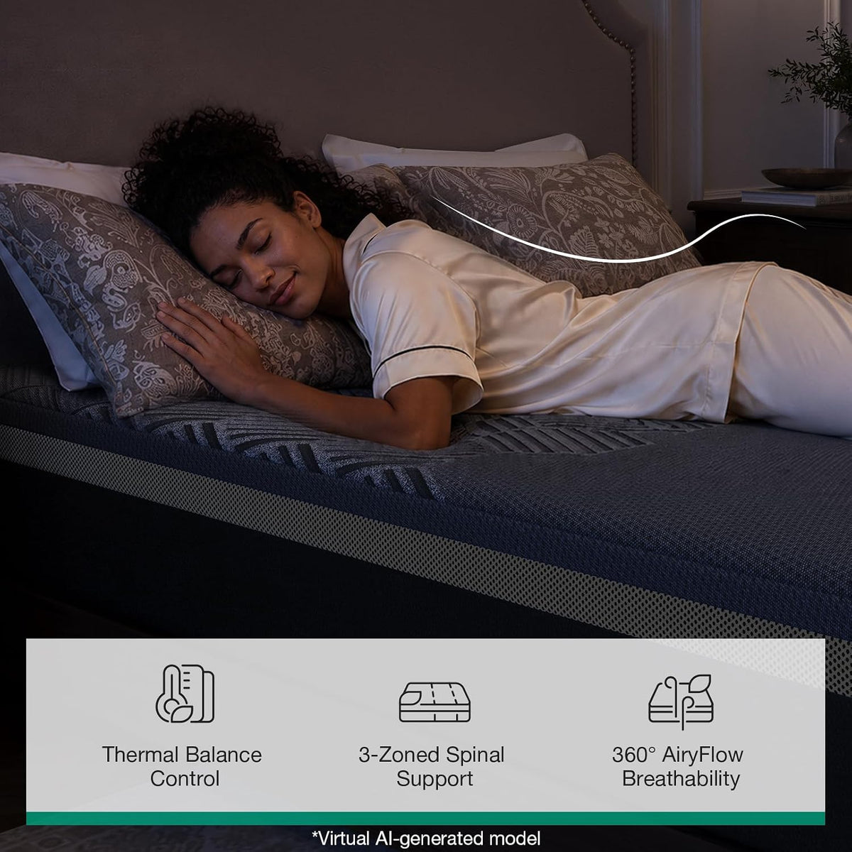 ❄️ Hot Sleeper? This Graphene Cooling Mattress Changes Everything! 🌙