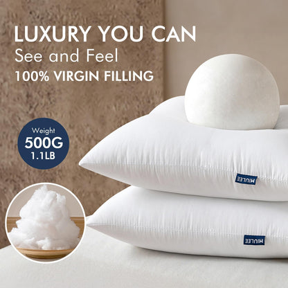 🛋️ Fluffy, Full & Fabulous – Premium Pillow Inserts for Every Space! ✨