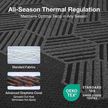 ❄️ Hot Sleeper? This Graphene Cooling Mattress Changes Everything! 🌙